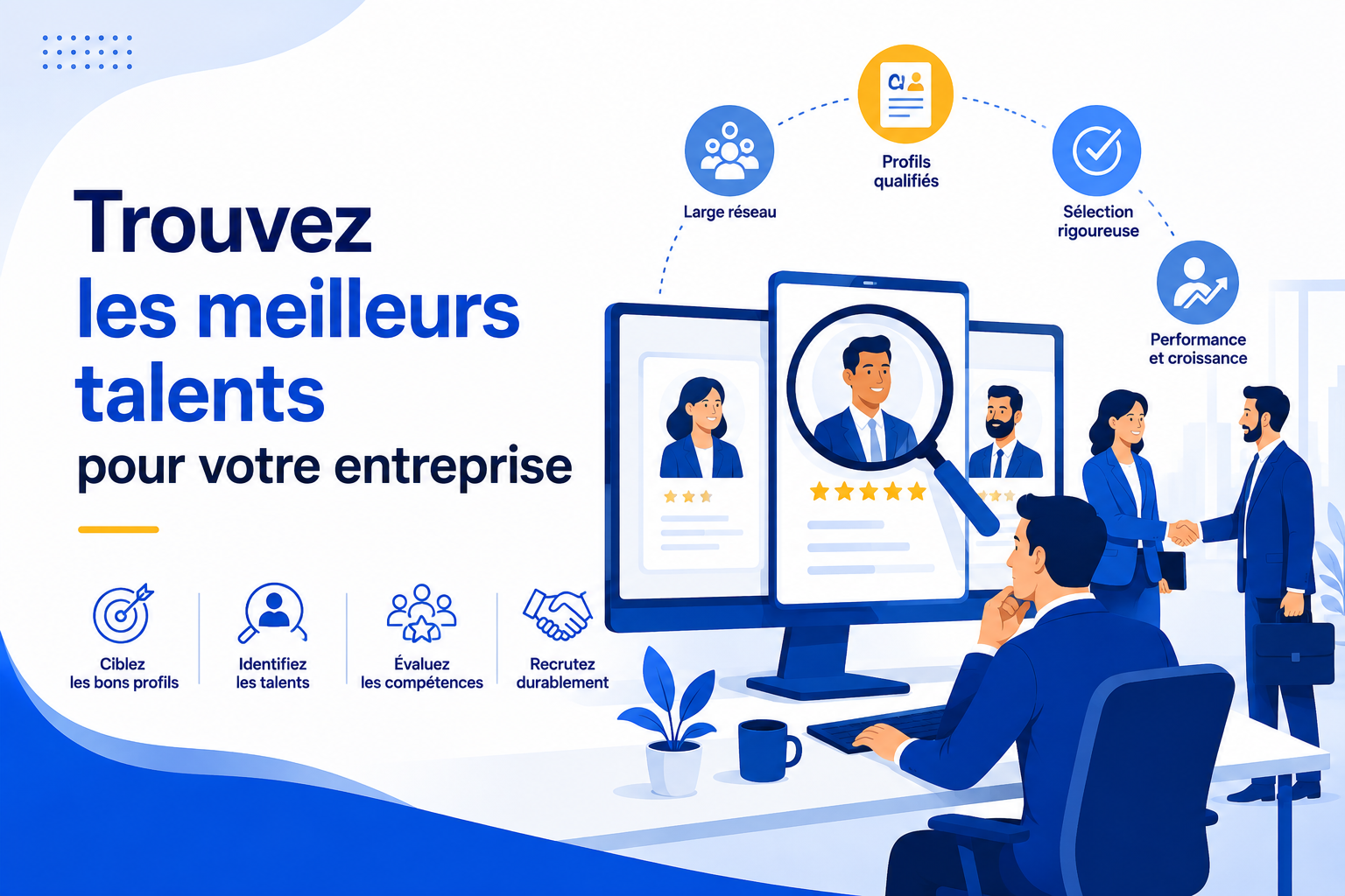 Trouvez les meilleurs talents pour votre entreprise